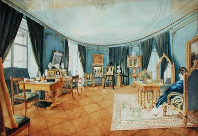 Egy művészszoba Bécsben alkotó: Ludwig Hild