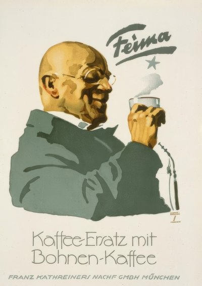 Feima - pótkávé babkávéval alkotó: Ludwig Hohlwein