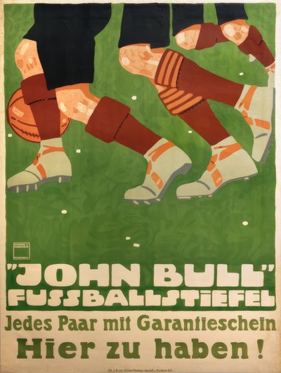JOHN BULL FOCICSIZMA. Mindegyik pár garancialevéllel. Hogy itt legyen! alkotó: Ludwig Hohlwein