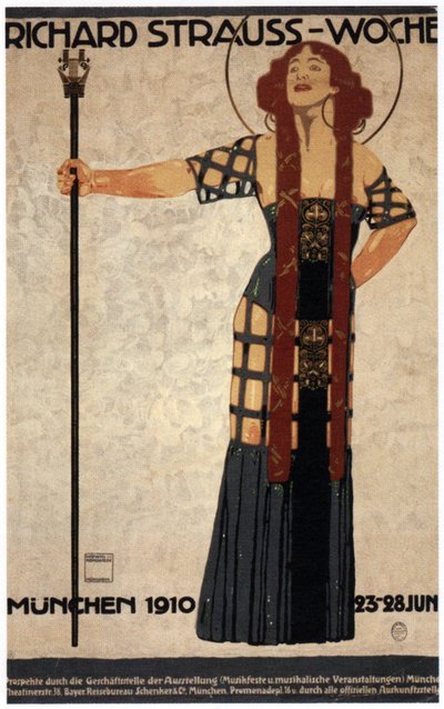 Richard Strauss-hét, 1910 alkotó: Ludwig Hohlwein