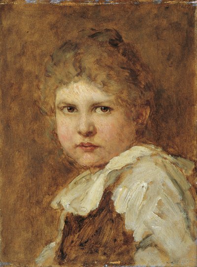 lány fejét alkotó: Ludwig Knaus