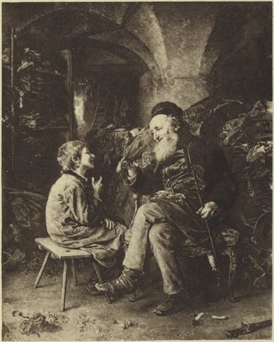 Salamon bölcsessége (fotogravír) alkotó: Ludwig Knaus