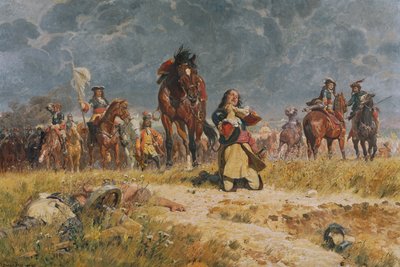 Ima csata előtt alkotó: Ludwig Koch