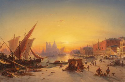 Velence esti fényben alkotó: Ludwig Mecklenburg