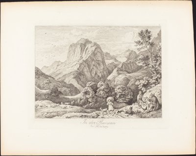 A Salzburg melletti Ramsauban alkotó: Ludwig Richter