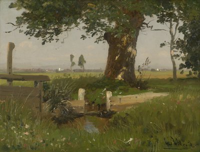 Nyárias réti táj Karintiában alkotó: Ludwig Willroider