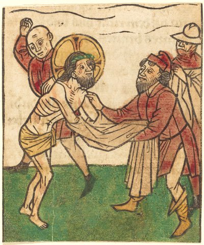 Krisztus megfosztva a ruhájától alkotó: Ludwig of Ulm