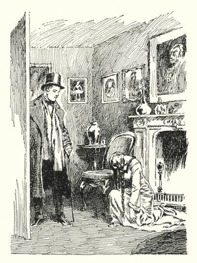 Illusztráció: Oscar Wilde: Dorian Gray képe (litho) alkotó: Lui Trugo
