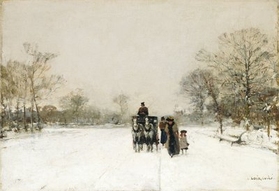 A hóban alkotó: Luigi Loir