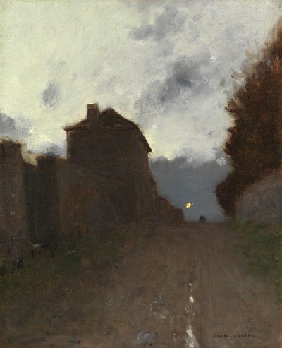 Montmartre alkonyatkor alkotó: Luigi Loir