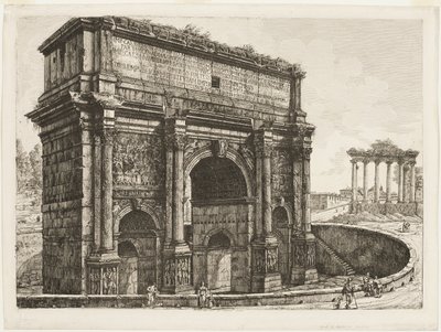 Septimius Severus boltíve alkotó: Luigi Rossini