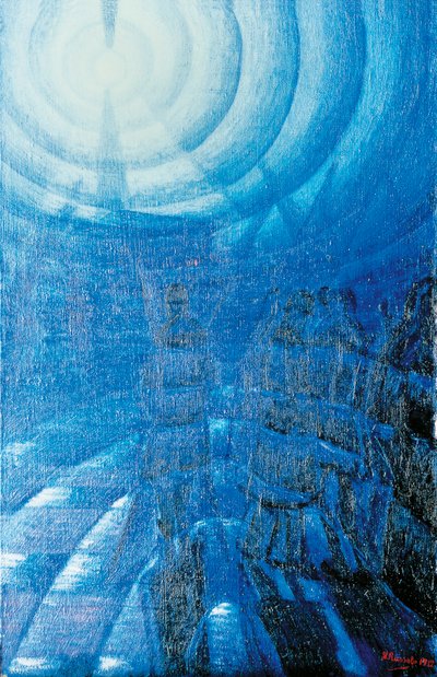 Köd szilárdsága alkotó: Luigi Russolo