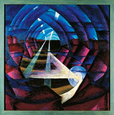 Svájc, Bázel, Házak+Fény+Ég penetrációja alkotó: Luigi Russolo