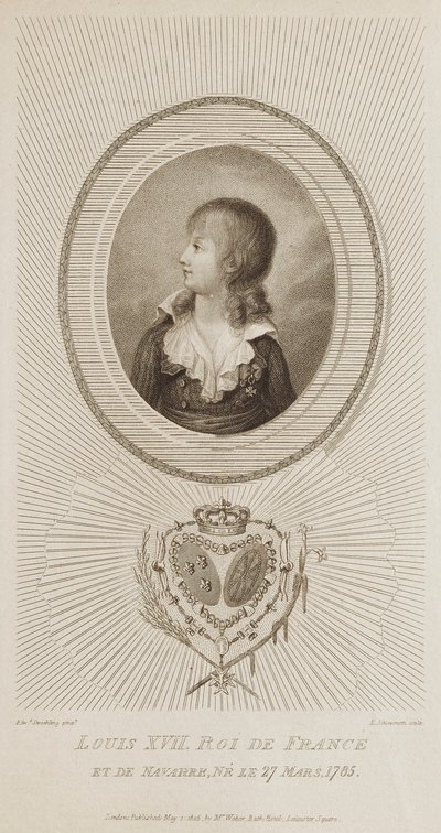 XVII. Lajos, Franciaország királya alkotó: Luigi Schiavonetti