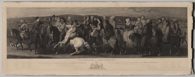 Zarándoklat Canterburybe alkotó: Luigi Schiavonetti