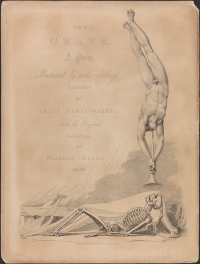 Robert Blair, A sír, címoldal alkotó: Luigi Schiavonetti