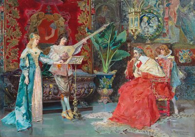 Zenés közjáték, 1881 alkotó: Luis Alvarez Catalá