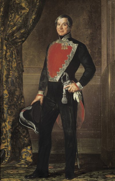 Don Francisco Ignacio de Montserrat portréja. 1842-1850 (olaj, vászon) alkotó: Luis Lopez Piquer