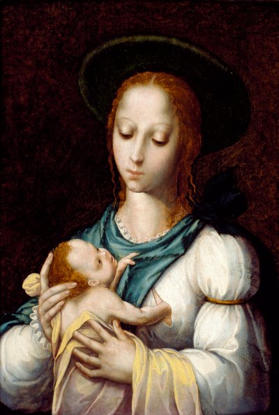 A Szűz és a Gyermek, c1567 alkotó: Luis de Morales