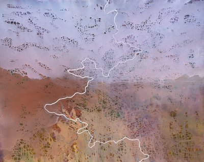 2. út, 2019 (olaj, vászon) alkotó: Luke Elwes