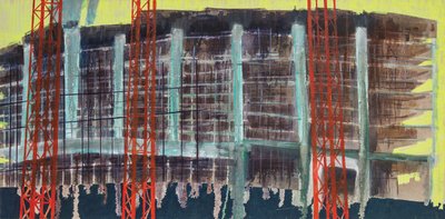 Work in Progress I, 2014 (olaj és akril, vászon) alkotó: Luke M Walker
