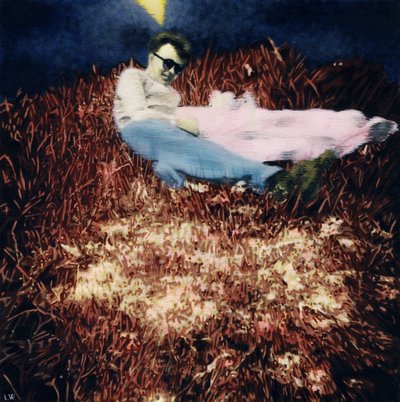 Egy nap Folkstone-ban, 1954 június, 2012 körül (akrilfesték, papír) alkotó: Luke Waller