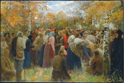 A szent helyekre, 1911 alkotó: Lukjan Vasilievich Popov