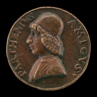 Bartolommeo Partenio, aktív 1480-1485, humanista [előlap]. alkotó: Lysippus Junior