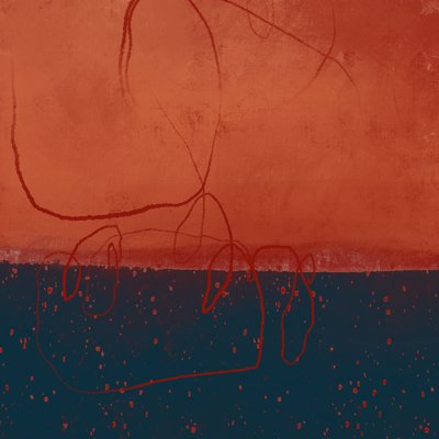 Absztrakt színblokkos vonalak alkotó: MANSI SAXENA