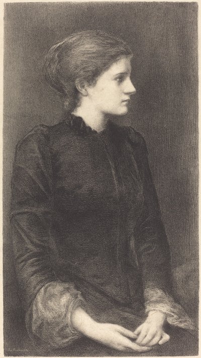 Mrs. Bonham alkotó: M.G. Fuchs after Sir Edward Coley Burne Jones