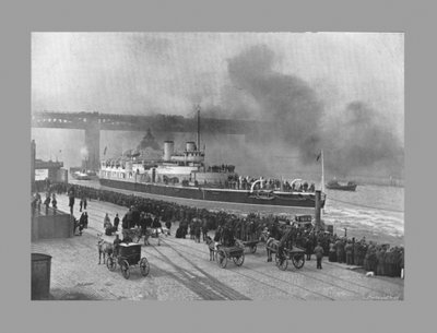 HMS Victoria, Newcastle-On-Tyne, 1887 alkotó: M. Aunty