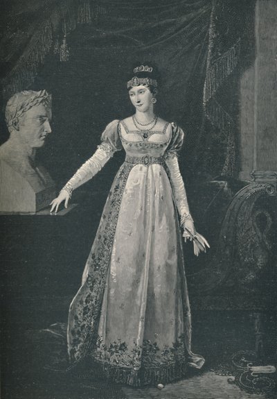 Marie-Pauline Bonaparte – Madame Leclerc, Borghese hercegnő, c1806, 1896 alkotó: M. Haider