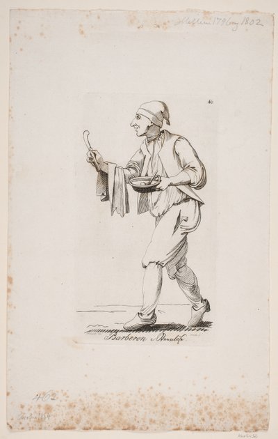 A fodrász Steenløse-ben alkotó: M. W. Schmith