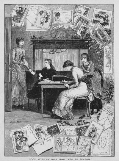 A Good Wishes Just Now szezonja, 1882. alkotó: M. Walker