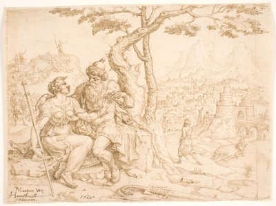 Júda és Támár alkotó: Maarten van Heemskerck
