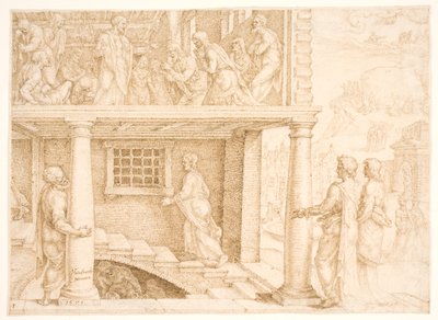Máté hívása alkotó: Maarten van Heemskerck