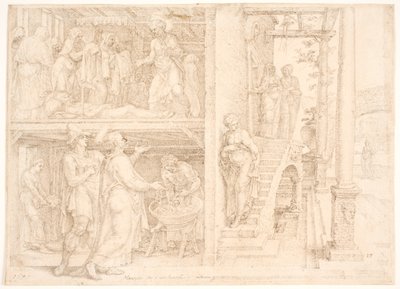 Péter felébreszti Tabithát alkotó: Maarten van Heemskerck