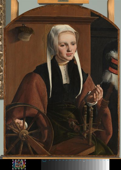 Egy nő portréja, esetleg Anne Codde Egy nő portréja alkotó: Maarten van Heemskerck
