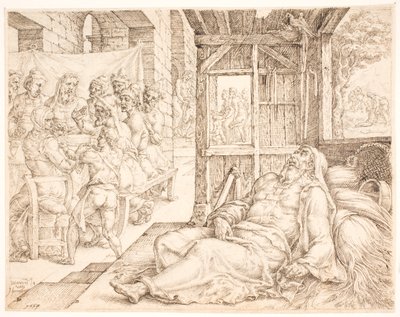 Tobit vaksága alkotó: Maarten van Heemskerck