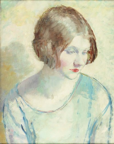 Helen (olaj és ceruza, vászon) alkotó: Mabel Greenberg
