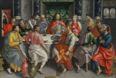 az utolsó vacsora alkotó: Maerten de Vos