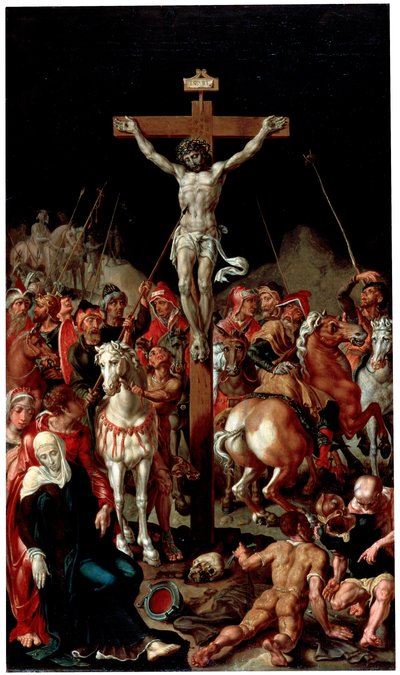 Kálvária, 1545 és 1550 között alkotó: Maerten van Heemskerck