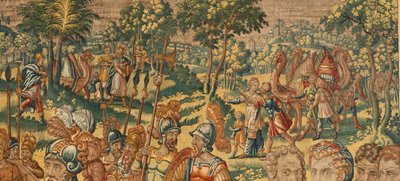 Gedeon, a héberek bírájának és harcosának története, 16. század vége (szőttes) alkotó: Maerten van Heemskerck