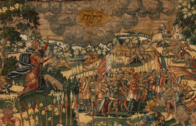 Gideon története, 16. század vége (selyem és gyapjú) alkotó: Maerten van Heemskerck