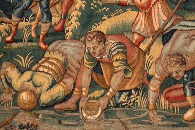 Gideon története, 16. század vége (selyem és gyapjú) alkotó: Maerten van Heemskerck