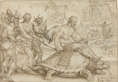 Jób diadala alkotó: Maerten van Heemskerck