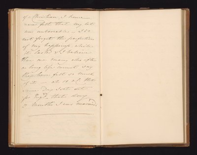 Kéziratos kivonat Lady De Lancey narratívájából a Waterloo-kampányról alkotó: Magdalene Hall De Lancey