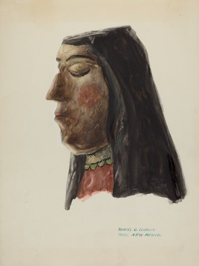 Guadalupe vezetője, c. 1938. alkotó: Majel G. Claflin