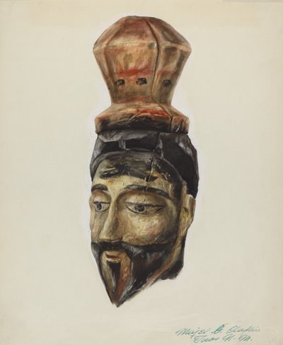 San Jose vezetője, c. 1939. alkotó: Majel G. Claflin