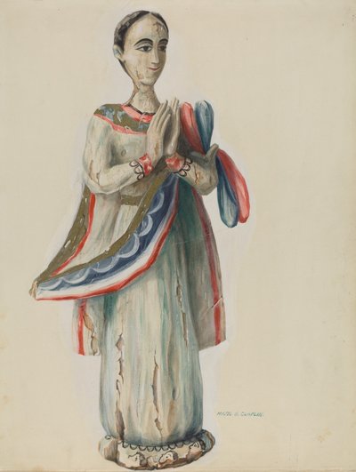 Szeplőtelen fogantatás, 19351942. alkotó: Majel G. Claflin